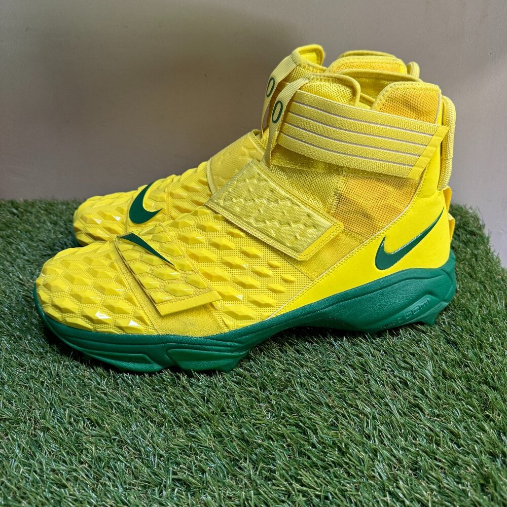 Nike Force Savage Elite 2 Shark SMU Team Issue Oregon Ducks Sample Cleats Men 17